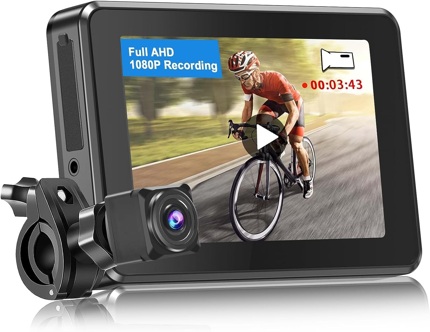 kamera s nahravanim - na motorku alebo bicykel