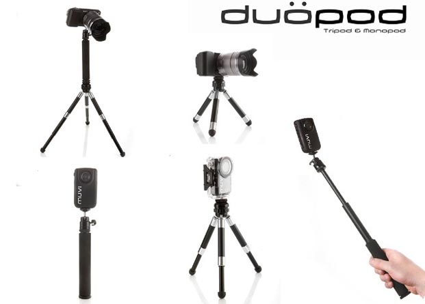 Veho Duopod a tripod v jednom