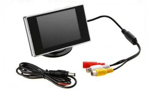 Parkovací set - LCD monitor 3,5" + wifi cúvacia kamera