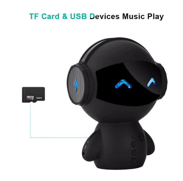 bluetooth reproduktor podpora TF karty prehravanie MP3