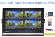 10,1" parkovací (cúvací) AHD/CVBS hybridný monitor