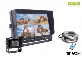 Parkovacia kamera s monitorom 10" HD monitor​ + 1x HD kamera