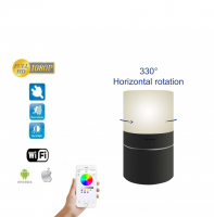 FULL HD WiFi kamera v LED stolovej lampe s detekciou pohybu