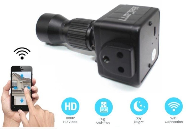 Mini WiFi kamera na mobil s FULL HD rozlíšením a 20x Optickým ZOOM priblížením