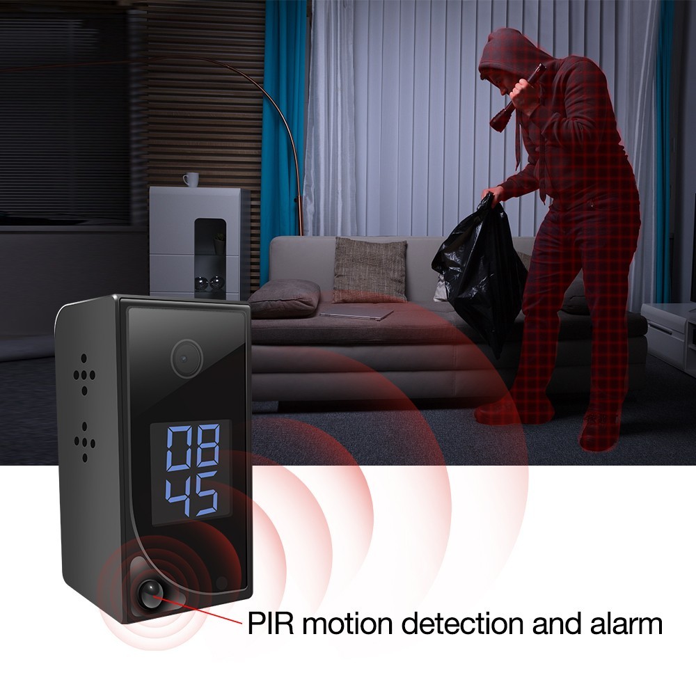 skryta kamera PIR detektor pohybu & Push alarm hlásenia