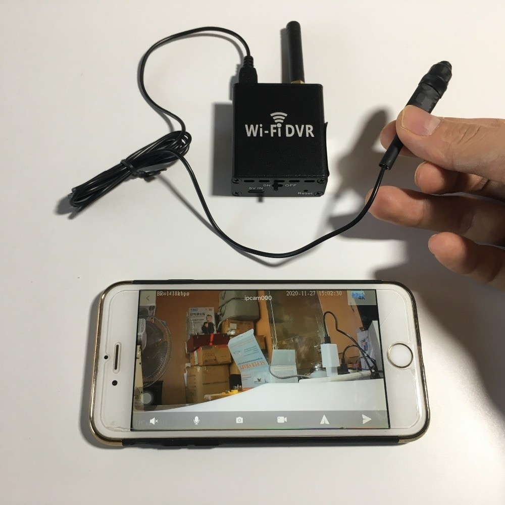 WiFi špionážny modul P2P Live sledovanie - pinhole kamera
