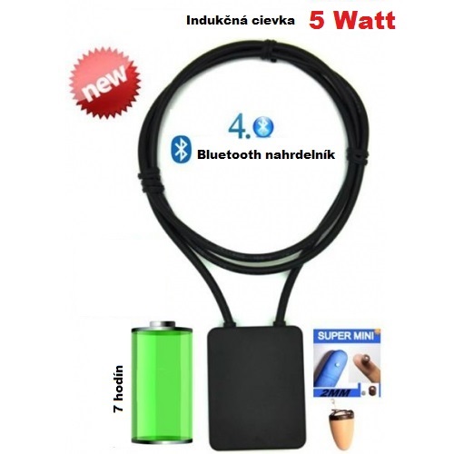 spy sluchadlo bluetooth nahrdelnik