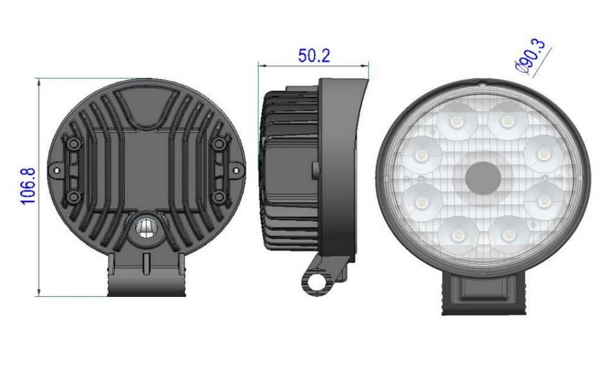 cuvacia pracovna kamera a led svetlo