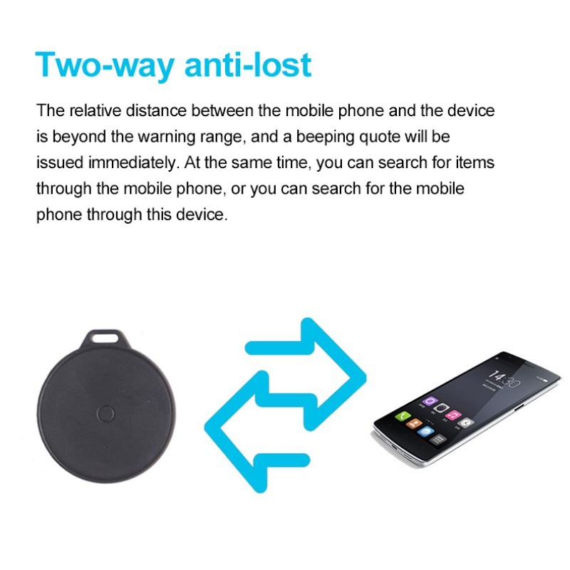 anti lost vyhladavac - kluce mobil finder gps tracker