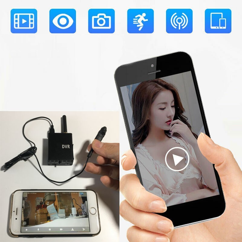mini full hd pinhole kamera sledovanie cez mobil