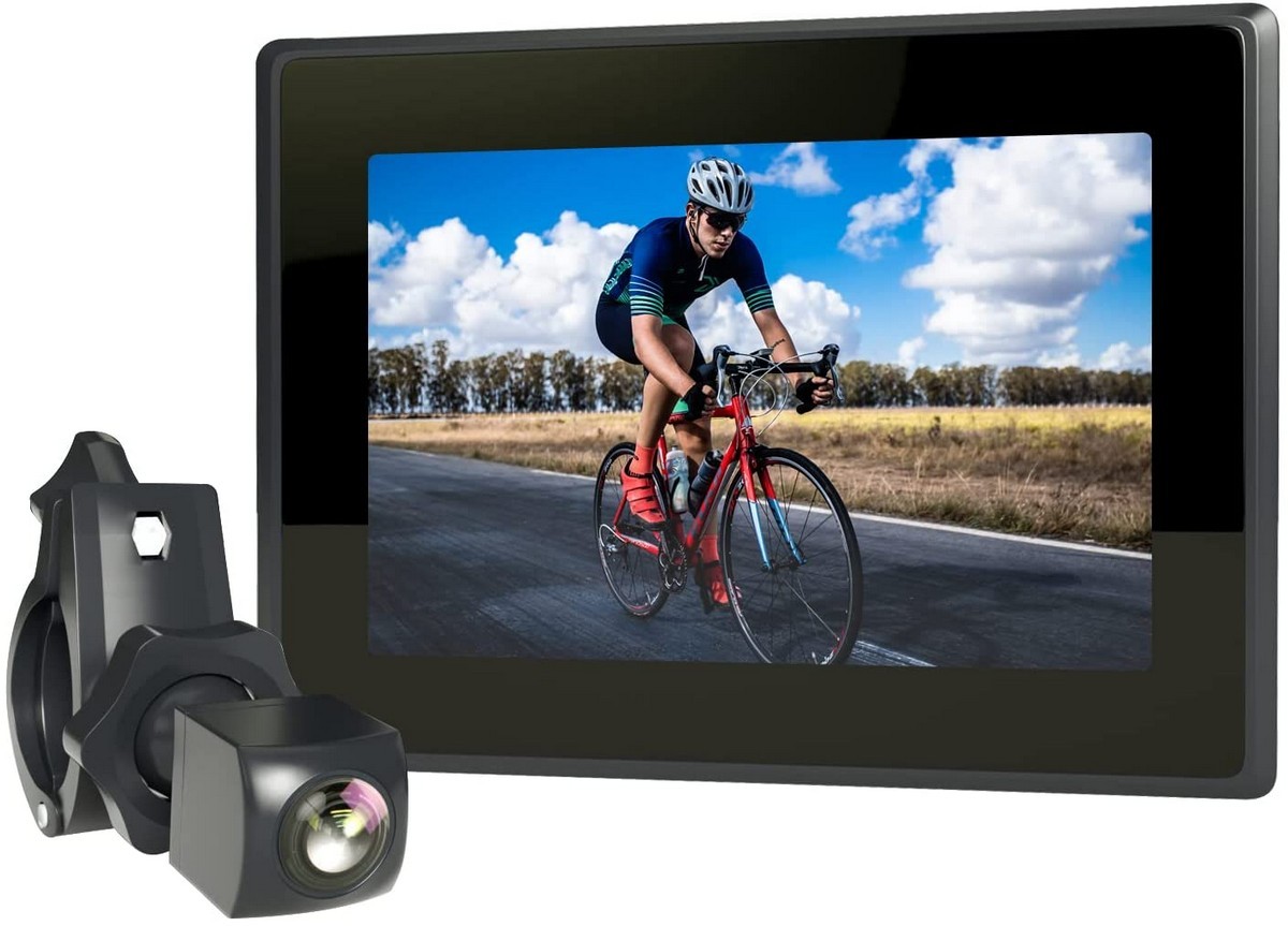 kamera na bicykel + monitor