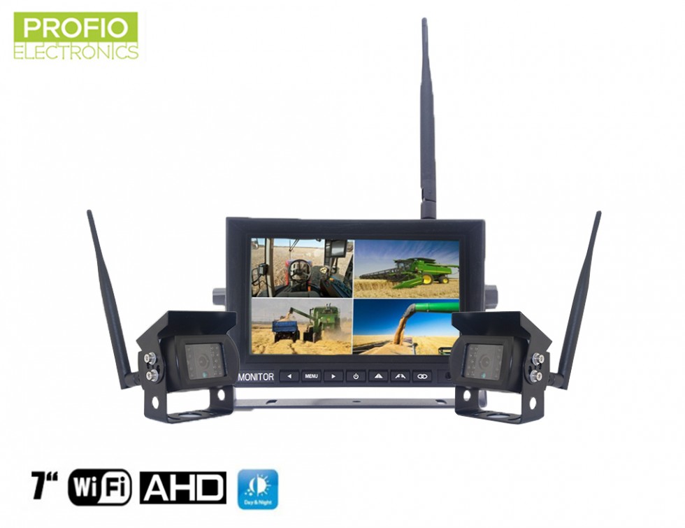 Cuvacia kamera bezdrotova SET 2x HD + 7" HD monitor