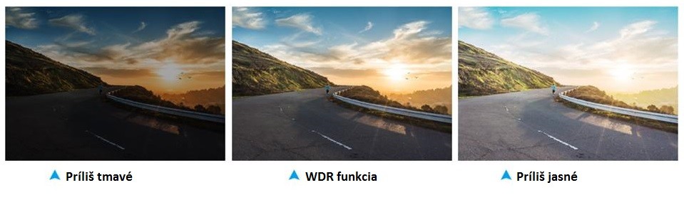 WDR - wide dynamic range - autokamery