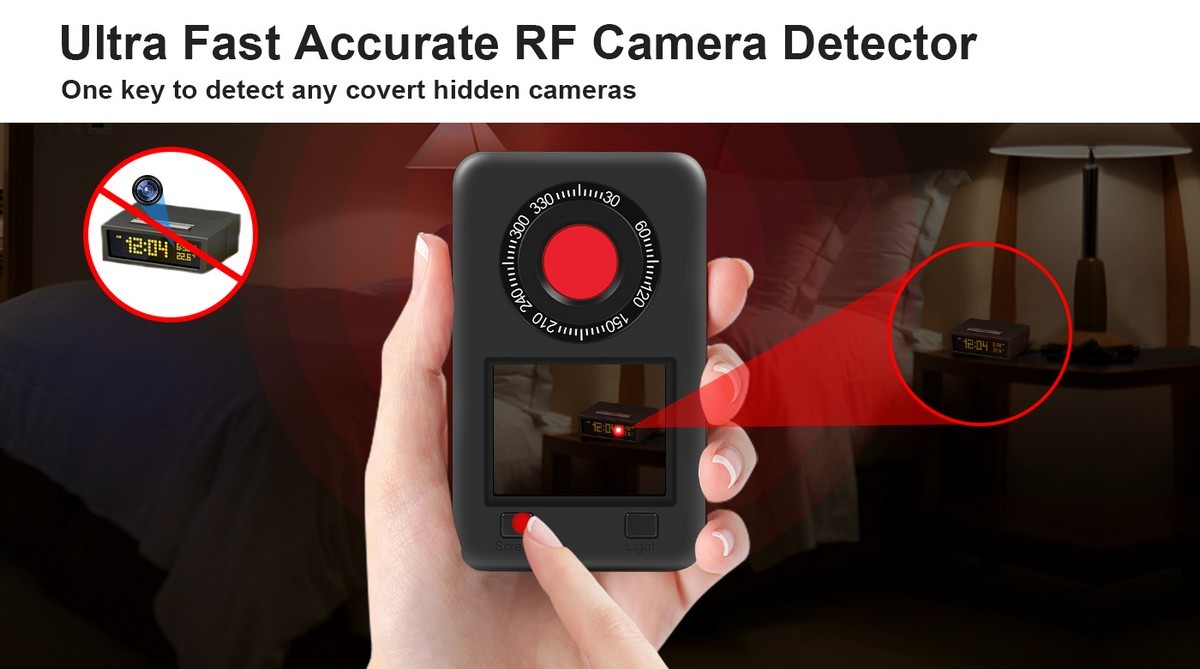 kamera detektor - profi detekcia skrytych kamier
