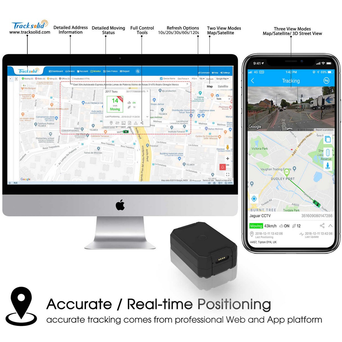 monitoring vozidiel gps lokator