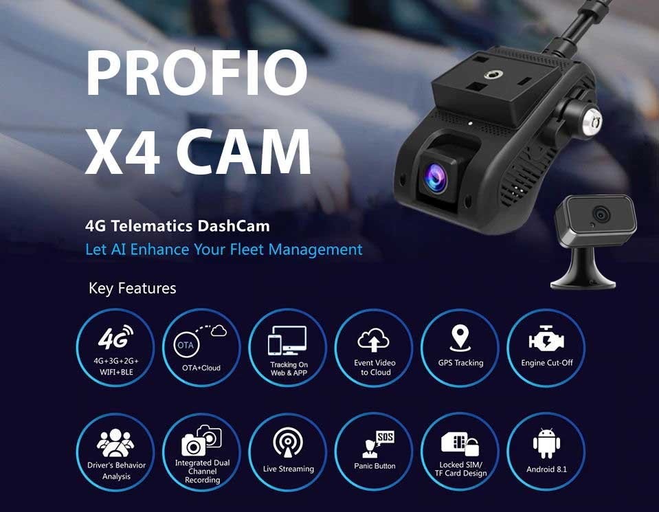 dual kamerovy system do auta profio x4