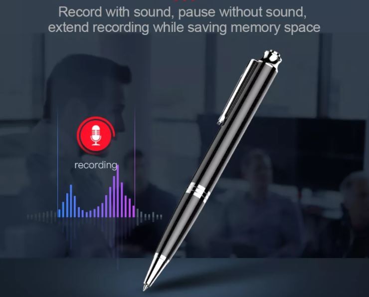 nahravacie pero - detekcia zvuku