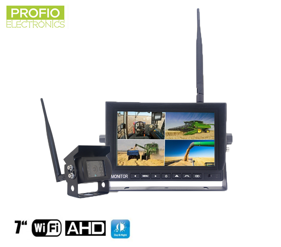 Cuvacia kamera wifi s monitorom 7" HD monitor​ + 1x HD kamera